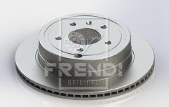 ARKA FREN AYNASI ANTARA 2.4-3.2 V6-2.0 CDTI 07>CHEVROLET CAPTIVA 2.4-3.2-2.0D 06> 303x20x5DLxHAVALI