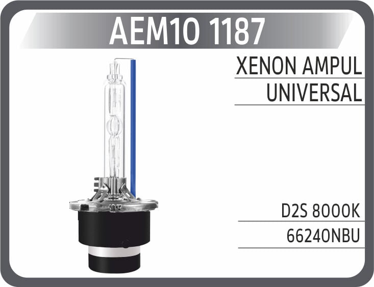 AEM10 1187 XENON AMPUL D2S 8000K - Görsel 1