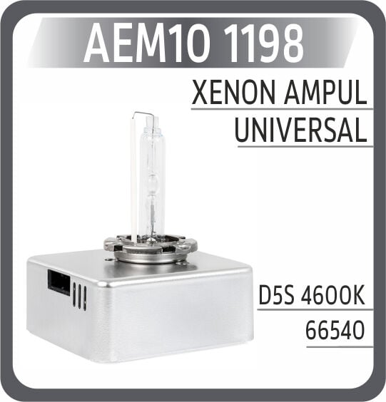 AEM10 1198 XENON AMPUL D5S 4600K - Görsel 1