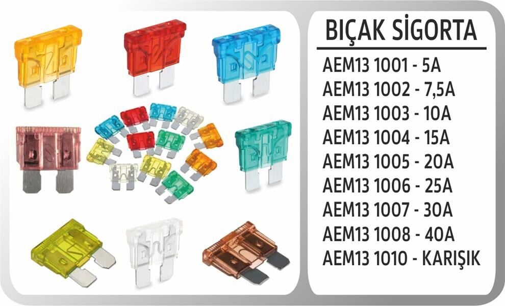 AEM13 1007 BICAK SIGORTA 30A - Görsel 1