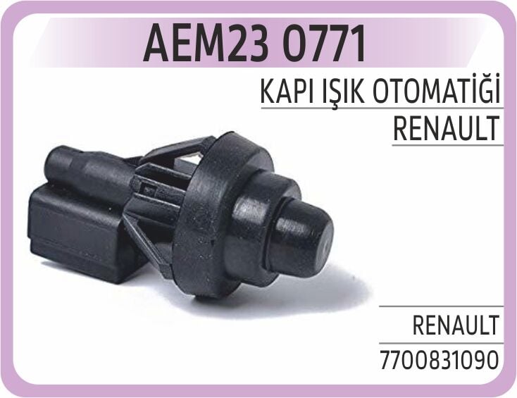 AEM23 0771 KAPI IŞIK OTOMATİĞİ RENAULT - Görsel 1