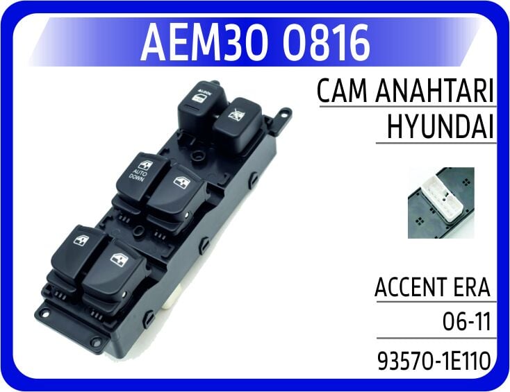 AEM30 0816 CAM ANAHTARI HYUNDAI ACCENT ERA 06-11 - Görsel 1