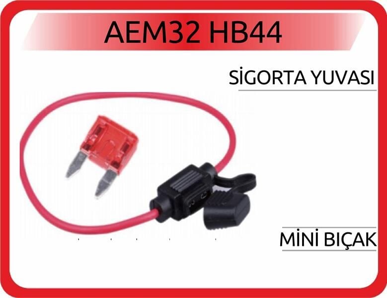 AEM32 HB44 SIGORTA YUVASI MINI BIÇAK - Görsel 1