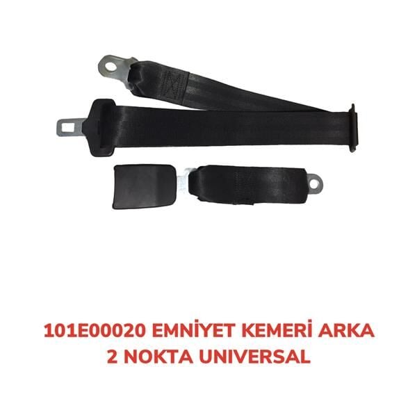 AFT 101E00020 EMNİYET KEMERİ ARKA 2 NOKTA STATİK UNIVERSAL - Görsel 1
