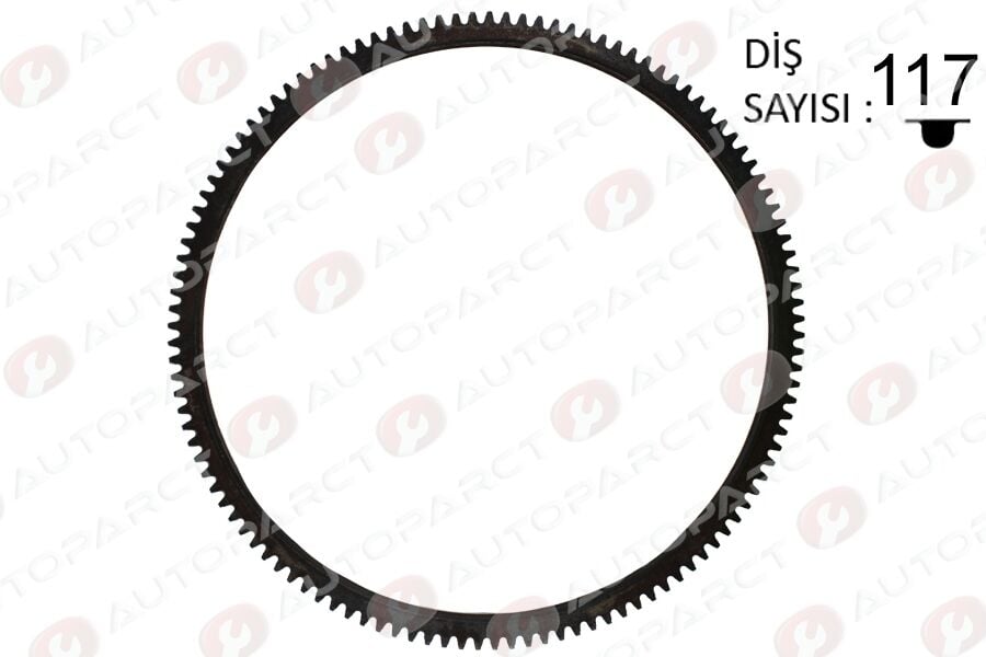 AUTO VD151550 VOLANT DİŞLİSİ R12 117 DİŞ - Görsel 1