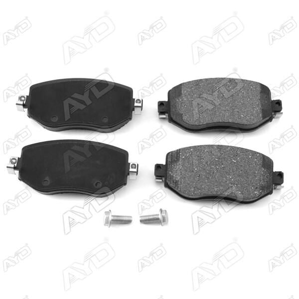 AYD 60017A ÖN FREN BALATASI RENAULT MEGANE IV 15> TÜM MOTOR TİPLERİ CİVATA TAKIMI İLE BİRLİKTE - Görsel 1
