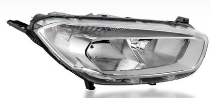 AYFAR 505920 FAR SAĞ KROM ÇERÇEVELİ TRANSİT COURIER 14 > MOTORLU H15 H7 PY21W - Görsel 1