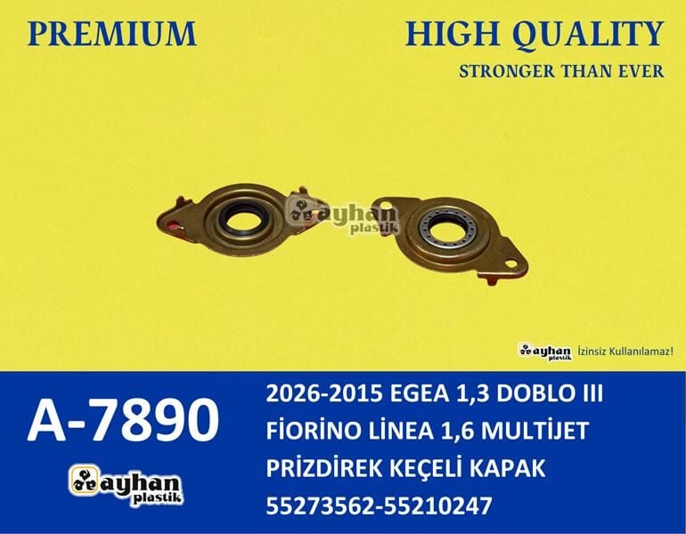 AYHAN A7890 PRİZDİREK KEÇESİ FIAT EGEA 1.3-DOBLO III-FIORINO-LINEA 1.6MULTİJET - Görsel 1