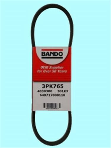 BANDO 3PK0765 KANALLI KAYIŞ TOYOTA-MAZDA-HONDA-ROVER 38346 - Görsel 1