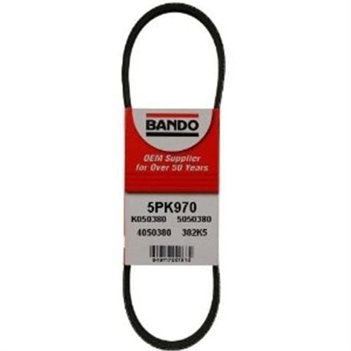 BANDO 5PK0970 970 K 5 KANALLI KAYIŞ DKŞ SLX HİDR.DİREK-ALBEA-TMPR-TIPI-UNO 1.6 16V KLİMALI-COROLLA 1.3-1.6 83-98 - Görsel 1