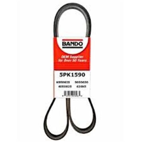 BANDO 5PK1590 KANALLI KAYIS MERCEDES ALFA ROMEO AUDI HYUNDAI KIA SAAB VW - Görsel 1