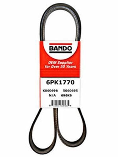 BANDO 6PK1770 KANALLI KAYIŞ MİCRO VW T4 2.5 TDI 95-03 - FIESTA 1.4i 16V-1.6i 16V 95-02 - Görsel 1