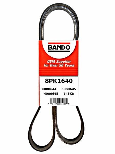 BANDO 8PK1640 V KAYIŞI KANALLI ŞARJ DİNAMOSU MAN TGA 04 > MERCEDES CITARO CONECTO INTOURO CUMMINS - Görsel 1