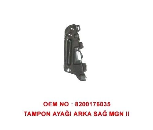 BARAN 056 ARKA TAMPON TUTTURUCU SAĞ MGN II - Görsel 1