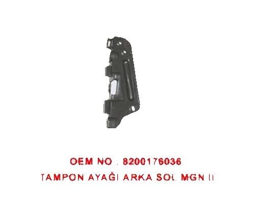 BARAN 057 ARKA TAMPON TUTURUCU SOL MGN II - Görsel 1