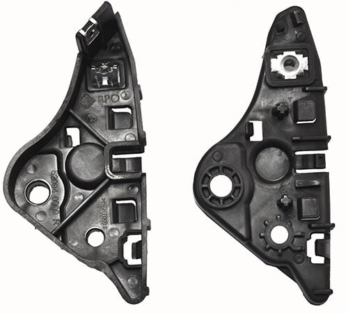 BARAN 0600 ÖN TAMPON BAĞLANTI BRAKETİ SAĞ-SOL TAKIM RENAULT FLUENCE 09>15 - Görsel 1