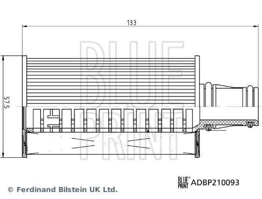 BLUEPRINT ADBP210093 YAG FILTRESI LAND ROVER 306DT 306PT DEFENDER L663 RANGE ROVER L405 L494 L560 - Görsel 1