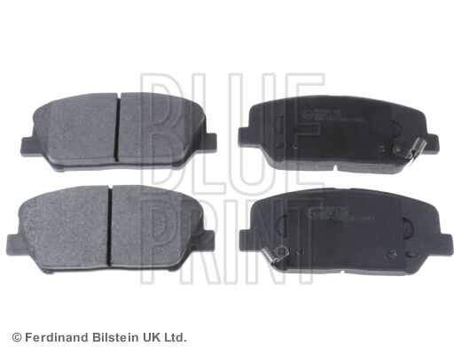 BLUEPRINT ADG042140 ÖN FREN BALATA HYUNDAI İ30 1.6L G4FD GDİ GAMMA 140hp 11-> 1.4L 1.6L CRDi DİZEL 12-> / KIA CEED 1.6 L GDI benzinli 12-> 1.4L 1.6L CRDi DİZEL 12-> 15 jant için - Aşınma ikaz soketli - Görsel 1