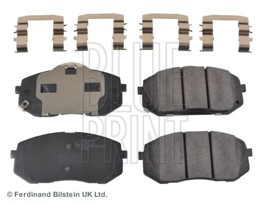 BLUEPRINT ADG042161 ÖN FREN BALATA HYUNDAI İX35 2.0L D4HA CRDİ dizel 136hp 10-15 / KIA SPORTAGE 2.0L D4EA D4HA dizel 06-15 Balata yüzeyi eğik - Görsel 1