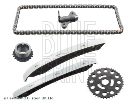 BLUEPRINT ADN17346 EKSANTRIK ZINCIR SETI MERCEDES OM622 OM626 W447 W205 . RENAULT R9M 1.6 dCi TRAFIC MEGANE KADJAR NISSAN QASHQAI X-TRAIL OPEL VIVARO B KRANK DISLI YUKSEKLIGI: 38mm - Görsel 1