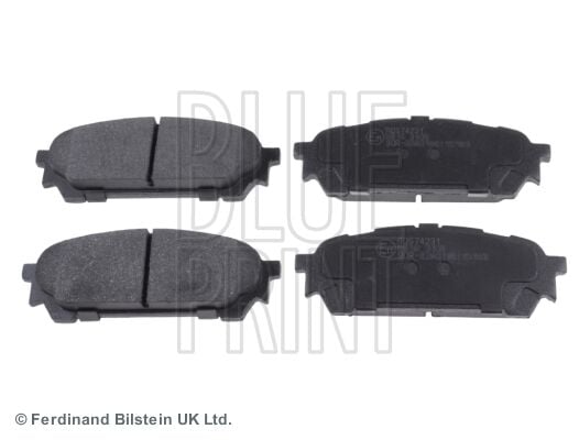 BLUEPRINT ADS74231 ARKA FREN BALATA SUBARU FORESTER 2.0L EJ204 EJ205 SG5 02-08 / IMPREZA 2.0L EJ201 EJ204 EJ205 GG9 GGA 00-08 - Görsel 1