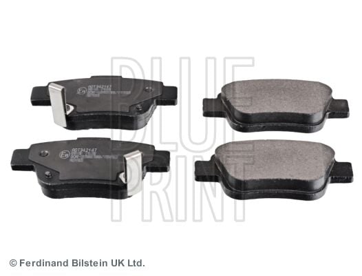 BLUEPRINT ADT342147 ARKA FREN BALATA TOYOTA AVENSIS 1.6L 3ZZFE VVTi ZZT250 03-08 / 2.0L 1AZ-FE 1AZFSE AZT250 03-08 - Görsel 1