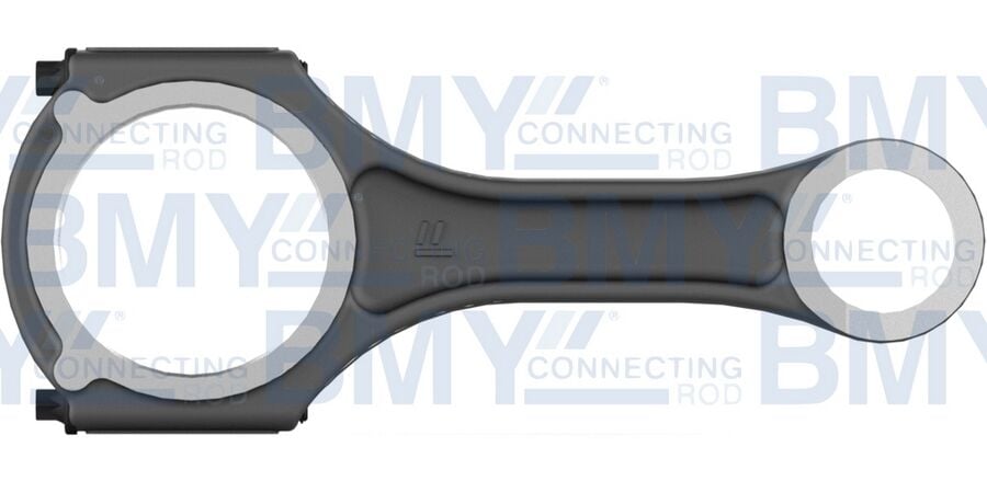 BMY 0715 PISTON KOLU MERCEDES OM651 W176 W204 W205 C117 W212 W447 B906 B907 B910 - Görsel 1