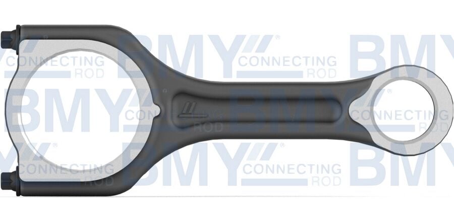 BMY 0807 PISTON KOLU P206 P307 PARTNER II BERLINGO II C4 C5 II P308 P3008 P5008 P308 P3008 508 III JUMPY III FOCUS II-III 04>17 COURIER 14> FIESTA 08> B-MAX 14>1.5-1.6 TDCVOLVO C30-S40-V50-V60-S60 1.6 TDC - Görsel 1