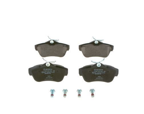BOSCH 0986424625 ARKA BALATA JUMPY 07 >SUCUDO 07 > EXPERT TEPEE 07 > - Görsel 1