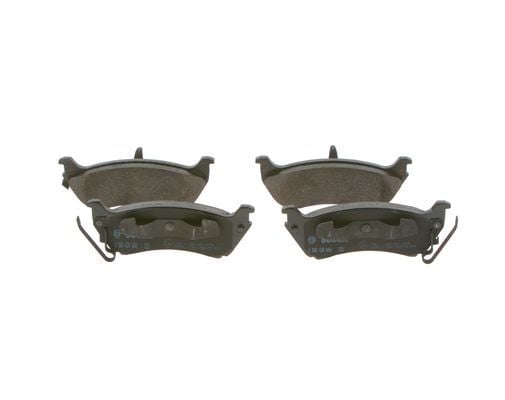 BOSCH 0986424648 FREN BALATASI ARKA MERCEDES ML-CLASS W163 - Görsel 1