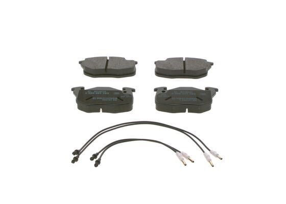 BOSCH 0986461763 0986TB2009 ÖN BALATA R9-R11-R19 CLIO-EXP-P106-P206 - Görsel 1