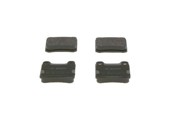 BOSCH 0986466871 FREN BALATASI ARKA MERCEDES W201 W202 C124 W124 C124 - Görsel 1