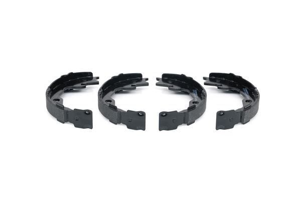 BOSCH 0986487734 PABUÇLU FREN BALATASI ARKA RENAULT KOLEOS I 08> NISSAN X-TRAIL II T31 07>13 QASHQAI 07>13 PULSAR 14> JUKE 10> TOYOTA YARIS 20> RAV 4 III 06> RAV 4 IV 12> 172x32 MM - Görsel 1