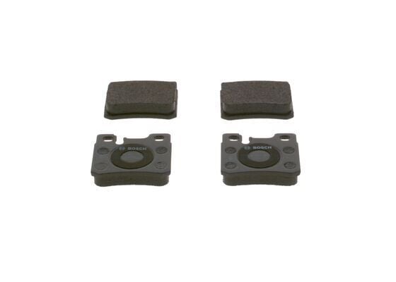 BOSCH 0986490260 FREN BALATASI ARKA MERCEDES W201 W202 W210 W124 R170 - Görsel 1