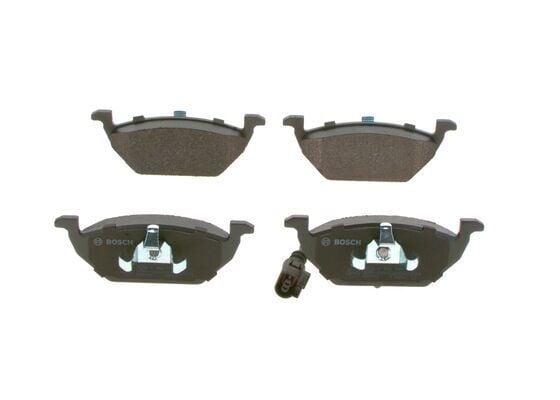 BOSCH 0986494019 ÖN BALATA FİŞLİ KÜÇÜK GOLF4-GOLF5-JETTA-BORA-POLO-A3-LEON 97 > - Görsel 1