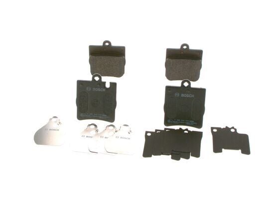 BOSCH 0986494022 FREN BALATASI ARKA MERCEDES W203 CL203 C209 W210 R171 - Görsel 1