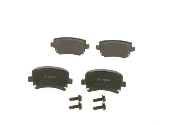 BOSCH 0986494053 ARKA BALATA PASSAT-CC-CADDY-GOLF5-GOLF6-JETTA-A3-A6-LEON-OCTAVIA-SUPERB 04 > - Görsel 1