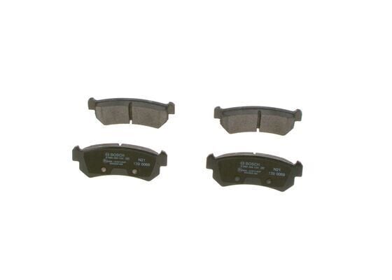 BOSCH 0986494133 ARKA FREN BALATASI CEHEVROLET LACETTI 1.4-1.6-1.8 04 > NUBIRA 1.4-1.6-1.8 2.0 04 > - Görsel 1
