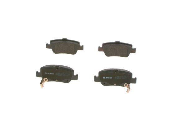BOSCH 0986494182 ARKA FREN BALATA TOYOTA AURIS. COROLLA 1.33L 1.6L 1NR-FE 1ZR-FAE NRE180 ZRE181 ZRE185 12-> 1.4L 1ND-FTV D-4D NDE150 NDE180 07-> - Görsel 1