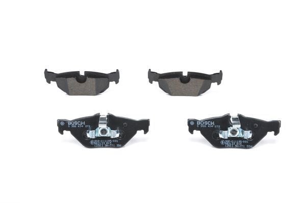 BOSCH 0986494272 FREN BALATASI ARKA BMW E81 E82 E87 E88 E90 E91 E92 E93 F30 F35 E84 - Görsel 1