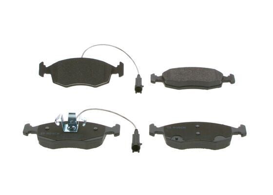 BOSCH 0986494463 ÖN FREN BALATASI FIAT 500 10> 500 C 12> PUNTO 09> PUNTO EVO 09> K:17.1 MM G:149.3 MM - Görsel 1
