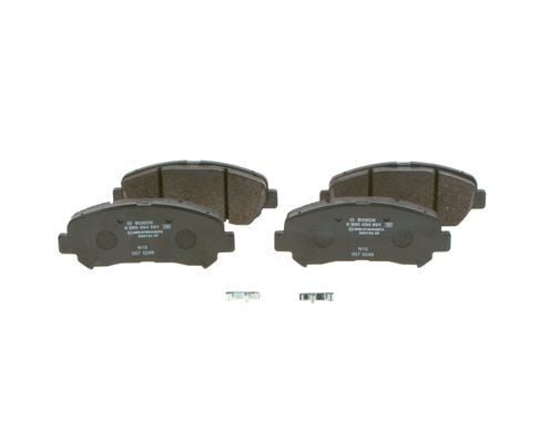 BOSCH 0986494501 ÖN FREN BALATA NISSAN QASHQAI 1.5L Dci K9K dizel 1.6L 2.0L HR16 HR20 J10 06-13 / X-TRAIL 2.0L QR20 T 31 07-> 2.0L M9R T31 dizel 07-> / KOLEOS 2.0 DCI 08 > - Görsel 1
