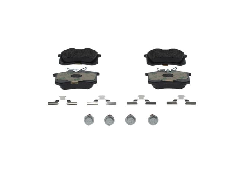 BOSCH 0986494596 FREN BALATASI 1007 207 307 308 405 A2 A3 A3 QUATTRO A4 A4 AVANT A4 AVANT QUATTRO A4 - Görsel 1