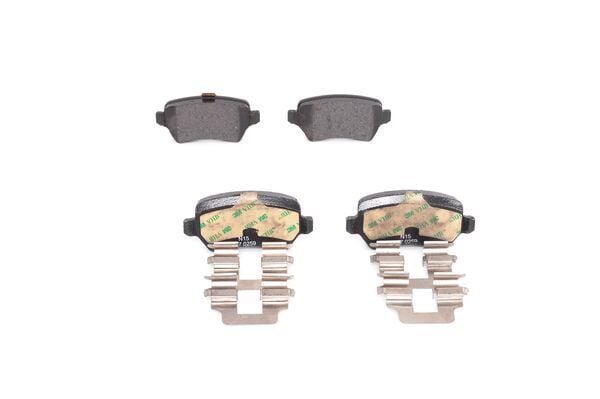 BOSCH 0986494654 ARKA BALATA ASTRA G 98 > ASTRA H 05 > MERIVA 03 > ZAFIRA 00 > COMBO 02 > 0986TB2845 - Görsel 1