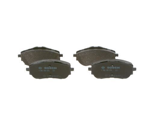 BOSCH 0986494676 ÖN FREN BALATA TOYOTA AURIS COROLLA 1.33L 1.6L 1NR-FE 1ZR-FAE NRE180 ZRE181 ZRE185 12-> / 1.4L 1ND-FTV NDE180 12-> - Görsel 1