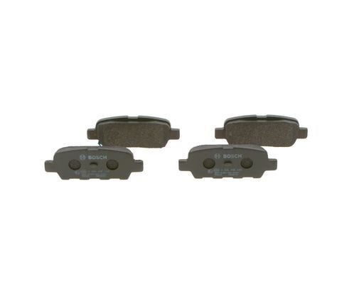 BOSCH 0986495089 ARKA FREN BALATA NISSAN QASHQAI 1.5L 1.6L 2.0L K9K M9R HR16DE MR20DE J10 06-13 / X-TRAIL 2.0L QR20DE T30 01-07 2.5L QR25DE T30 01-> 2.2L YD22DDTi T30 01-> / MURANO 3.5L Z51 4x4 DCi 08-> / INFINITI FX - Görsel 1