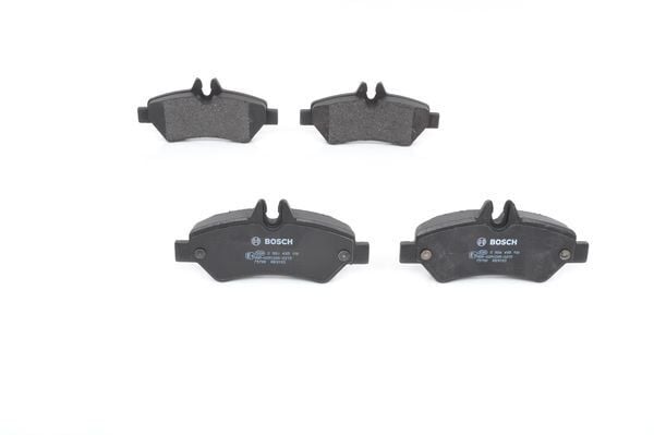 BOSCH 0986495100 FREN BALATASI ARKA MERCEDES SPRINTER B906 06> . VW CRAFTER 30-35-50 TEK TEKER - Görsel 1