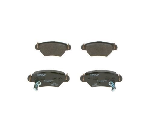 BOSCH 0986495250 ARKA FREN DİSK BALATA ASTRA G 98>05 ZAFIRA A 98>05 CORSA C-COMBO C 03>09 - Görsel 1