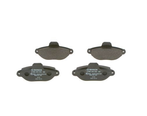 BOSCH 0986495255 ÖN BALATA PANDA 1.1 03 > 1.2 03 > PUNTO 1.2 99 >03 > SEICENTO 98-10 T 0986TB2225 - Görsel 1
