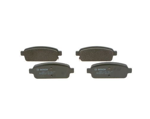 BOSCH 0986495259 ARKA FREN BALATASI ASTRA J 09> MOKKA 12> ZAFIRA C 12> CRUZE 09> TRAX 11> AVEO HB 13> - Görsel 1